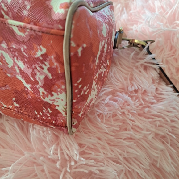 EUC COACH MINI BENNETT PEYTON MULTI COLOR SATCHEL CROSSBODY - Picture 4 of 9